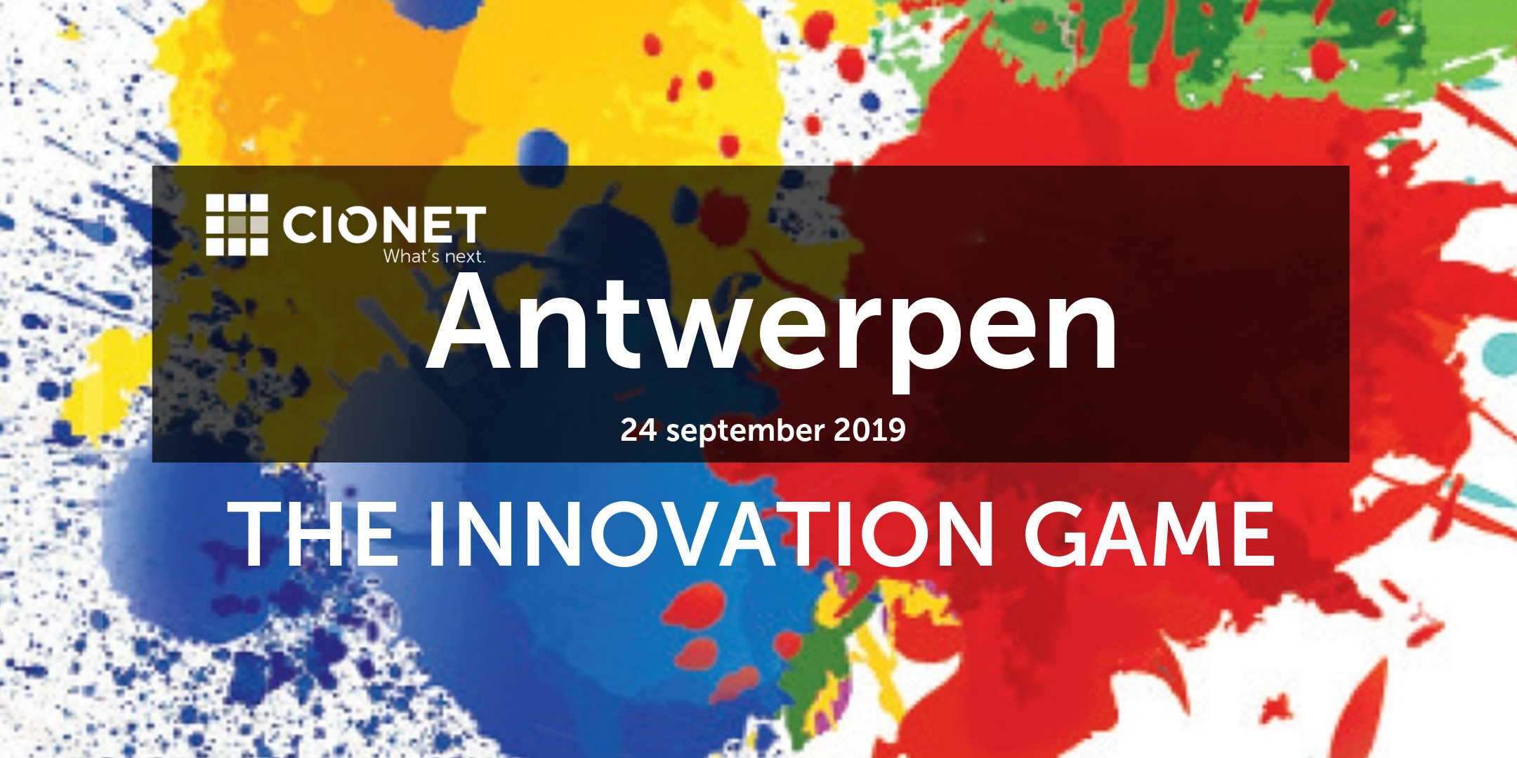 BE20190924 - The Innovation Game - Antwerpen