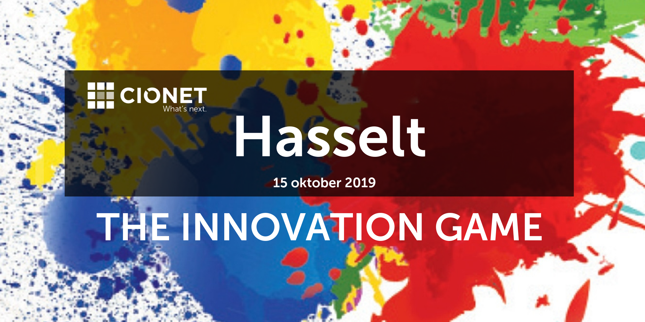 BE20191015 - The Innovation Game - Hasselt