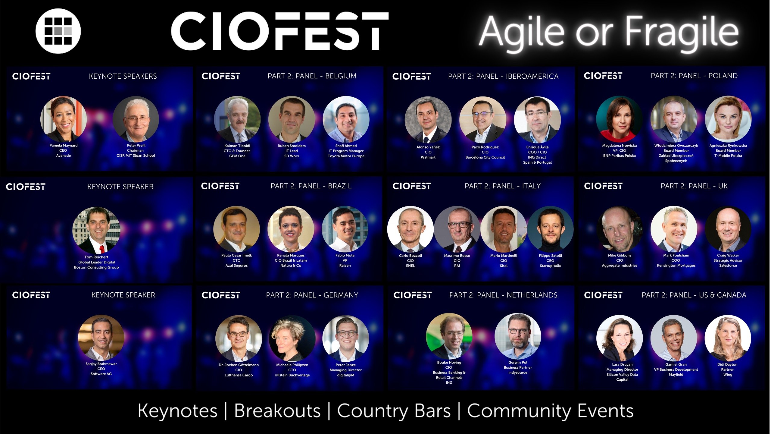 CIOFEST 10 Stages