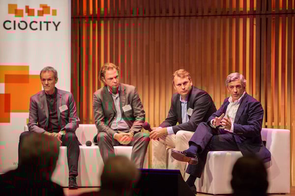 june 27 2016 - AMSTERDAM, Muziekgebouw aan het IJ - Cio City congres 2016. PHOTO: WIEBKE WILTING