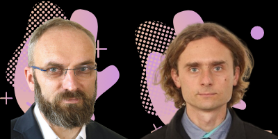 Grzegorz Bartler i Grzegorz Szałachwij na Data Connect