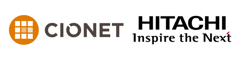 Hitachi & CIONET UK logo