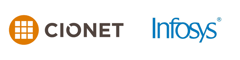 Infosys and CIONET logo