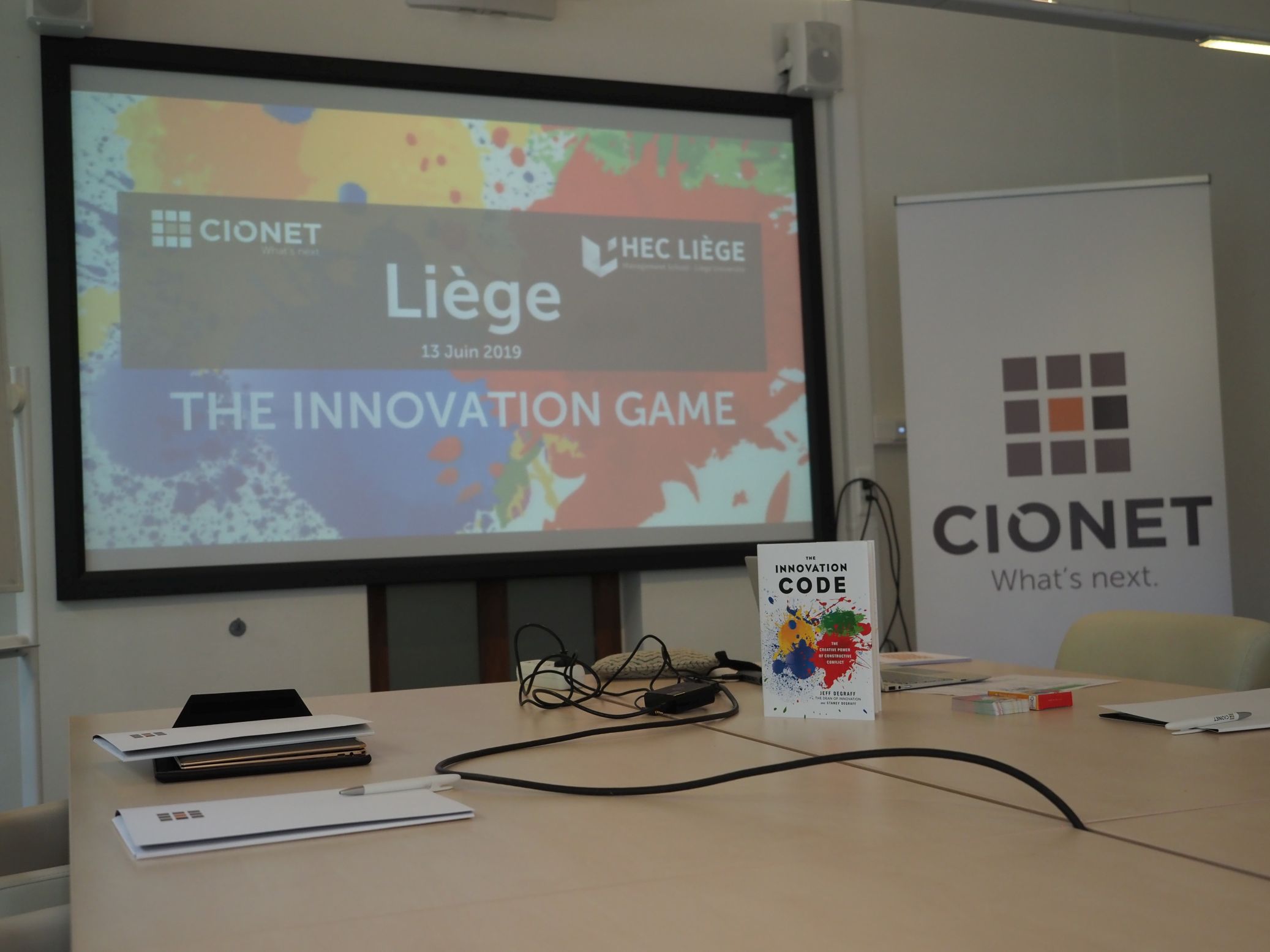 CIONET Belgium - Innovation Game Liege