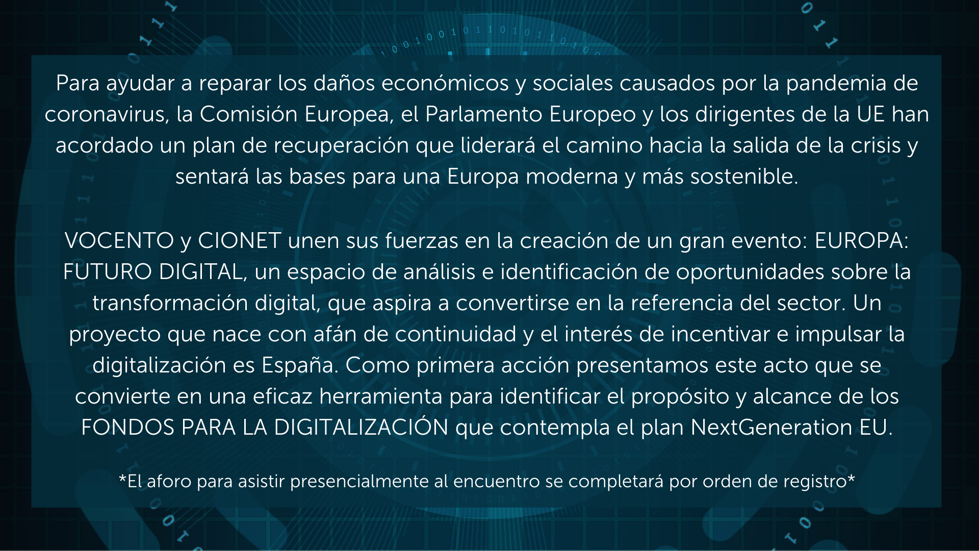 Euroforo Next Generation Vocento
