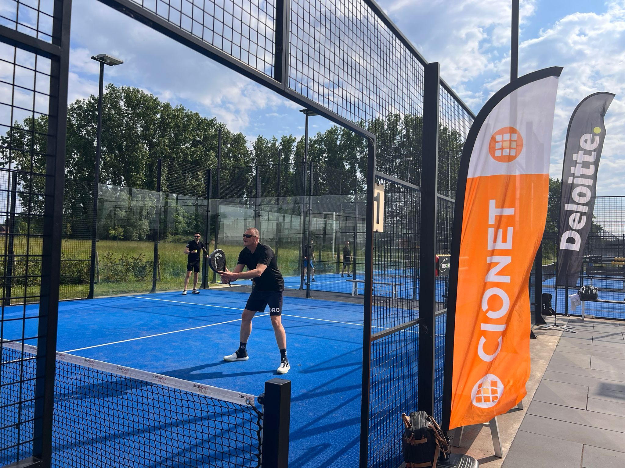 Padel with Deloitte