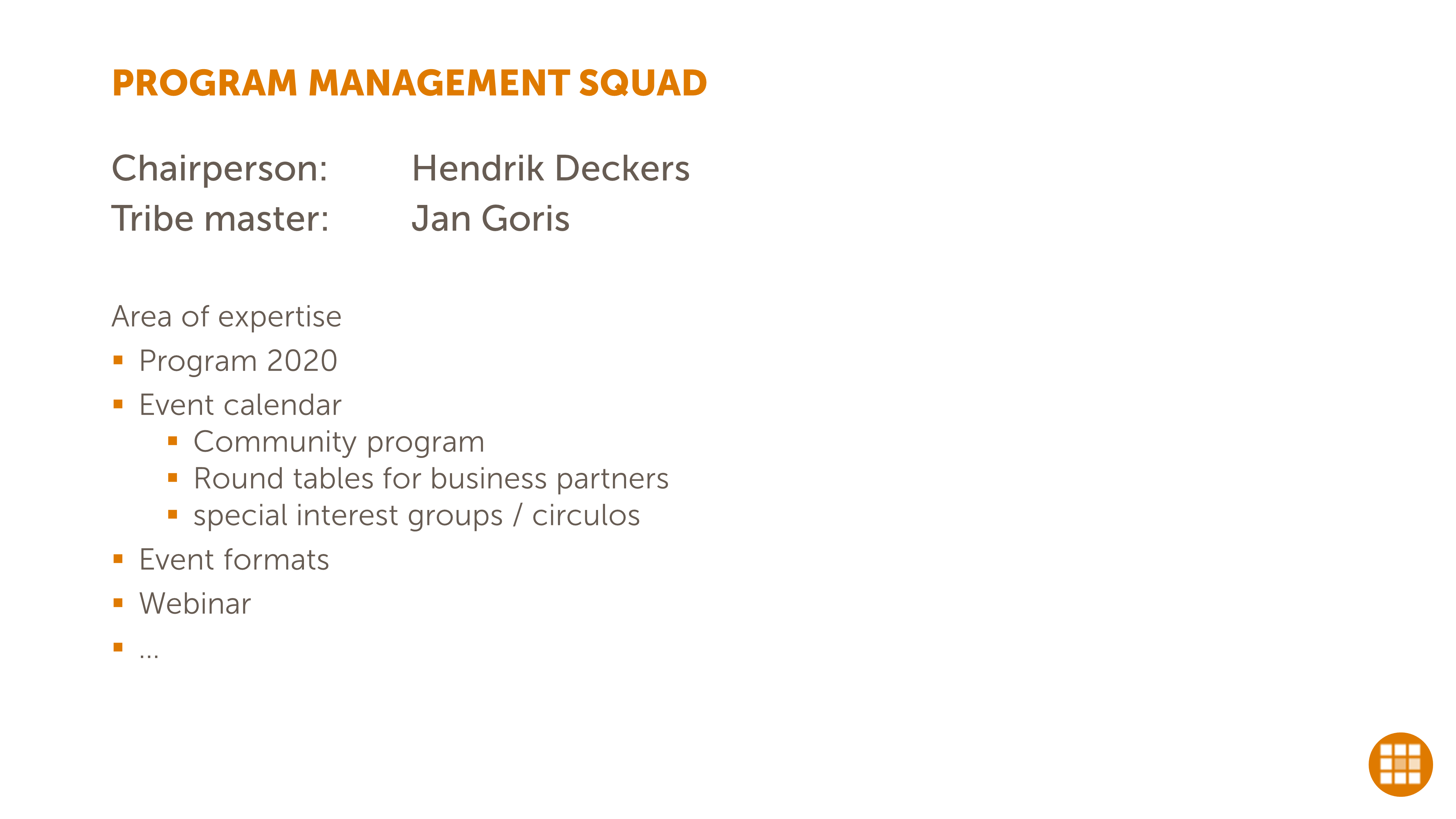 program mgmt